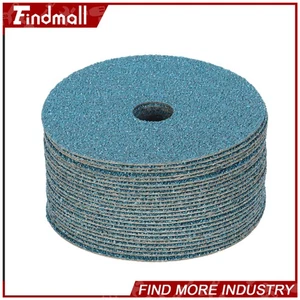 Findmall 50 Pack 4.5"x7/8" 36 Grit Zirconia Resin Fiber Sanding & Grinding Disc - Picture 1 of 12