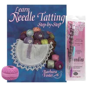 Learn Needle Tatting Step by Step Kit by Barbara Foster - Picture 1 of 1