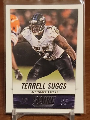 2014 Score Football Card #22 Terrell Suggs - Image 1 of 2