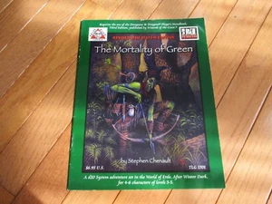 D&D D20 Troll Lord La Mortalidad de Verde Edición Revisada - Imagen 1 de 1
