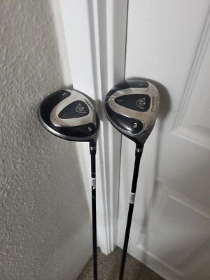 Maxfli Black Max Driver 3 & 5 RH 15* & 20*  S Flex Striper lot 2 45.5" - Image 1 of 4