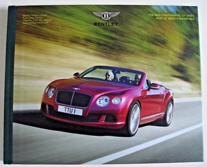 Bentley . Continental GT Speed & GT Speed Convertible . Hard Back Sales Brochure - Picture 1 of 6