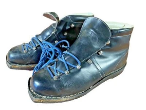 Botas de esquí de fondo vintage Garmisch fijaciones de cable Kandahar EU42 US9 KL50 - Imagen 1 de 6