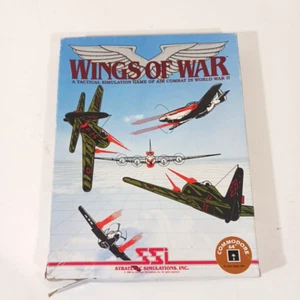 Wings Of War Commodore 64 SSI Floppy Disk Air Combat World War II - Picture 1 of 4
