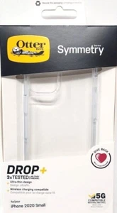Otterbox Symmetry Series Case for Apple iPhone 12 Mini Black Clear Stardust - Picture 1 of 5