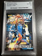 2022-23 Panini Instant Breakaway Shai Gilgeous-Alexander TCC Graded Gem Mint 10