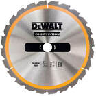 DeWalt Construction Circular Saw Blade 184mm 24T 20mm