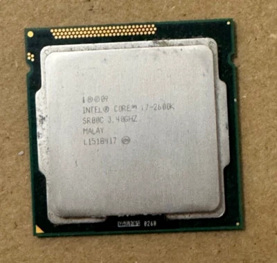 Intel Core CPU i7-2600K SR00C 3.40GHz LGA1155 Prozessor  Gebraucht - Bild 1 von 2