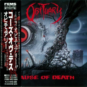 OBITUARY| Cause Of Death JAPAN CD APCY-8038  1990 s14375 - Picture 1 of 1