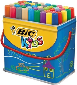 Plumas para colorear Bic Kids Visa XL punta ancha - surtidos de colores - lavables - Imagen 1 de 9