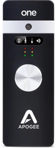 Apogee ONE (Black) Studio-quality Audio Interface and mic for iOS,Mac & Win10 - Picture 1 of 13