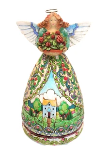 Jim Shore Angel Summer Restores the Soul Heartwood Creek Retired 2004 9 in Tall - Picture 1 of 13