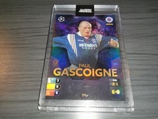 2021-22 Topps Total Master Magicians 1st Edition Paul Gascoigne #825 /99 one tou