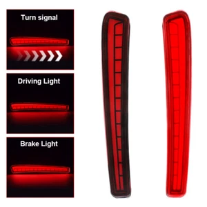 For 2020-2023 Toyota Corolla Rear Bumper Fog light LED Tail Brake Signal Lights - Foto 1 di 13