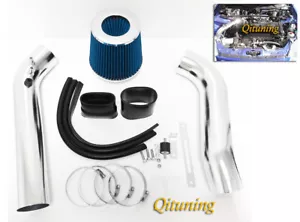 Black Blue For 1999-2000 Honda Civic 1.6L L4 EX HX Si Cold Air Intake + Filter - Foto 1 di 1