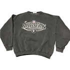 Vintage 90er NFL Oakland Raiders Pullover Logo Sport Sweatshirt Größe Medium
