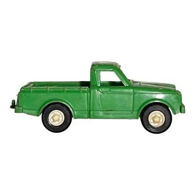 Vintage Toy Truck Strombecker Kool Kats Pickup Green Plastic Made In USA c 1960s - Image 1 of 4