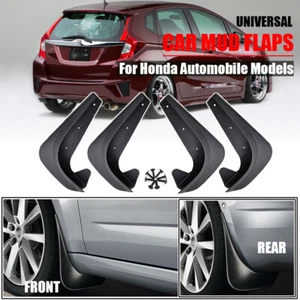 XUKEY Universal 4Pcs Mudflaps For Honda City Jazz HR-V Mud Flap Splash Guards - Picture 1 of 8