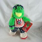 Speedy Smith Plush Turtle Olympic Festival Mascot 16" Toy St Louis Vintage 1994