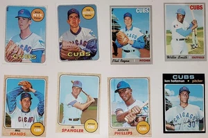 Chicago Cubs sports trading cards LOT - Picture 1 of 18