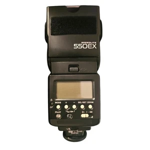 Canon Speedlite 550EX Shoe Mount SLR Camera Flash with pouch - Picture 1 of 5