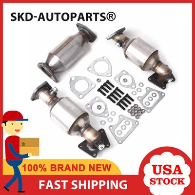 Catalytic Converters Kit For 2003-2007 Honda Accord 3.0L 45106 45107 45108 — 第 1/4 张图片