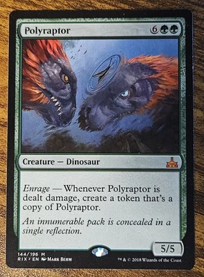 Polyraptor - NM Mythic - MTG Rivals of Ixalan - ⚔️B&B - Image 1 of 4
