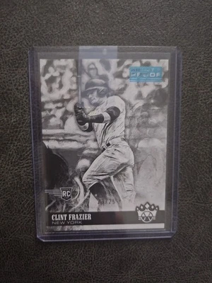 2018 DIAMOND KINGS CLINT FRAZIER ARTIST'S PROOF BLUE RC #/25 YANKEES CUBS - Imagem 1 de 2