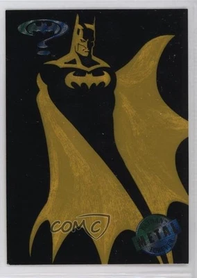 1995 Fleer Metal Batman Forever Gold Blaster Batman #1 3f3 - Image 1 of 3