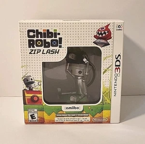 Chibi-Robo! Zip Lash Box Set W/ Chibi-Robo Amiibo (3DS) BRAND NEW - Picture 1 of 6
