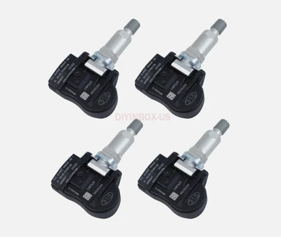 4PCS OEM 68078861AC Programmed Tire Pressure Sensor TPMS for Chrysler Dodge Jeep Foto 1 de 4
