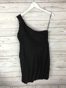 COAST One shoulder Dress - Size UK16 - Black - Great Condition - Picture 1 of 3