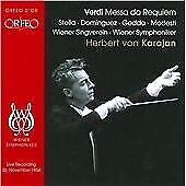 Messa Da Requiem (Von Karajan, Vienna So) CD 2 discs (2008) ***NEW***