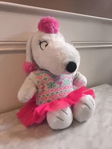 Peanuts The Movie Build A Bear Fifi Peluche 18" Corazones Vestido/Rosa Tutú Cuello Bufanda - Imagen 1 de 13
