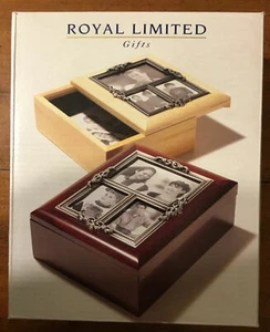 Royal Limited Silver Wood Collage Box - Bild 1 von 1