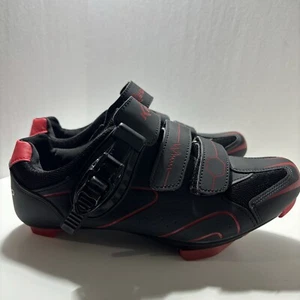 Zapatos de ciclismo unisex Kescoo compatibles con zapatos de bicicleta de carretera para interiores Pelaton - Imagen 1 de 11