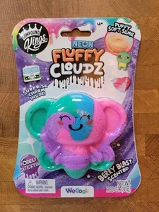 Neon Fluffy Cloudz ~ Berry Blast Scented ~ Surprise Charm Inside ~ Puffy Slime - Picture 1 of 2