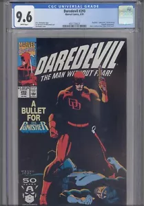 Daredevil #293 CGC 9.6 1991 Marvel Comics Al Williamson Cover Kingpin App - Picture 1 of 2