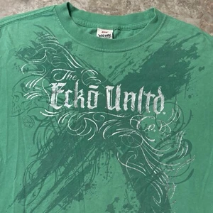 Vintage Ecko Unltd Shirt Mens 2XL Green Short Sleeve Y2K Graffiti Skate Grunge - Picture 1 of 15