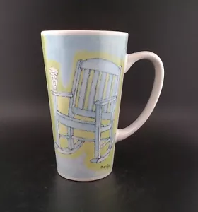 SILLAS Y BEBIDAS de playa para artículos para el hogar exclusivos taza alta Ursula Dodge azul y verde - Imagen 1 de 5
