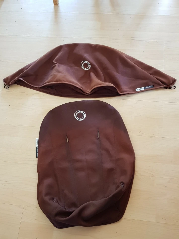 Bugaboo Cameleon 1 & 2 Dach, Verdeck und Sitzbezug mocca - Bild 1 von 1