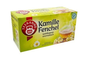 3x boxes TEEKANNE Fennel & Chamomile / Camomile Tea 🍵 Genuine from Germany - Picture 1 of 2