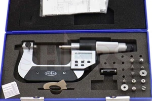 SHARS 1-2" Universal Anvil Electronic Micrometer ±0.00008" NEW P] - Picture 1 of 5