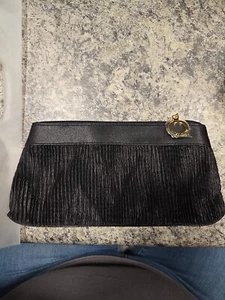 **BRAND NEW ** Estee Lauder Black Gold Purse Clutch Bag Make Up Bag - Picture 1 of 1