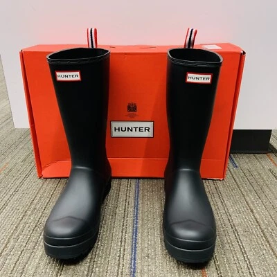Women Hunter Original Play Tall Rain Boots Waterproof Hunter Wellington Boots - Image 1 of 4