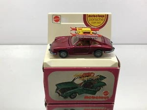 MEBETOYS A64 PORSCHE 911 912 WITH CON SKI'S -RED MET. 1:43 rare- GOOD IN BOX - Imagen 1 de 12
