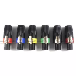 6 pz/lotto Coloful spina altoparlante 4 core connettore parlante per Neutrik NL4FC - Foto 1 di 10
