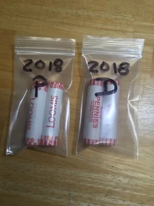 2018 P & D /  Top Shelf BU+++ (2 rolls each) BU+++ GUARANTEED:-))) - Picture 1 of 3