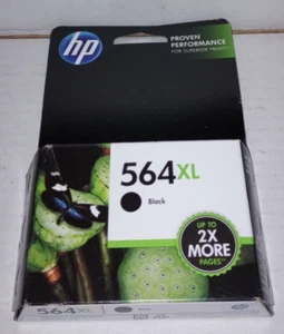 Cartucho de tinta negra HP 564XL (CN684WN) - caducidad 5/2014 - nuevo en caja - Imagen 1 de 2