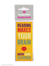 Brainbox Candy Reading novelty magnetic bookmark funny cheap present gift brain